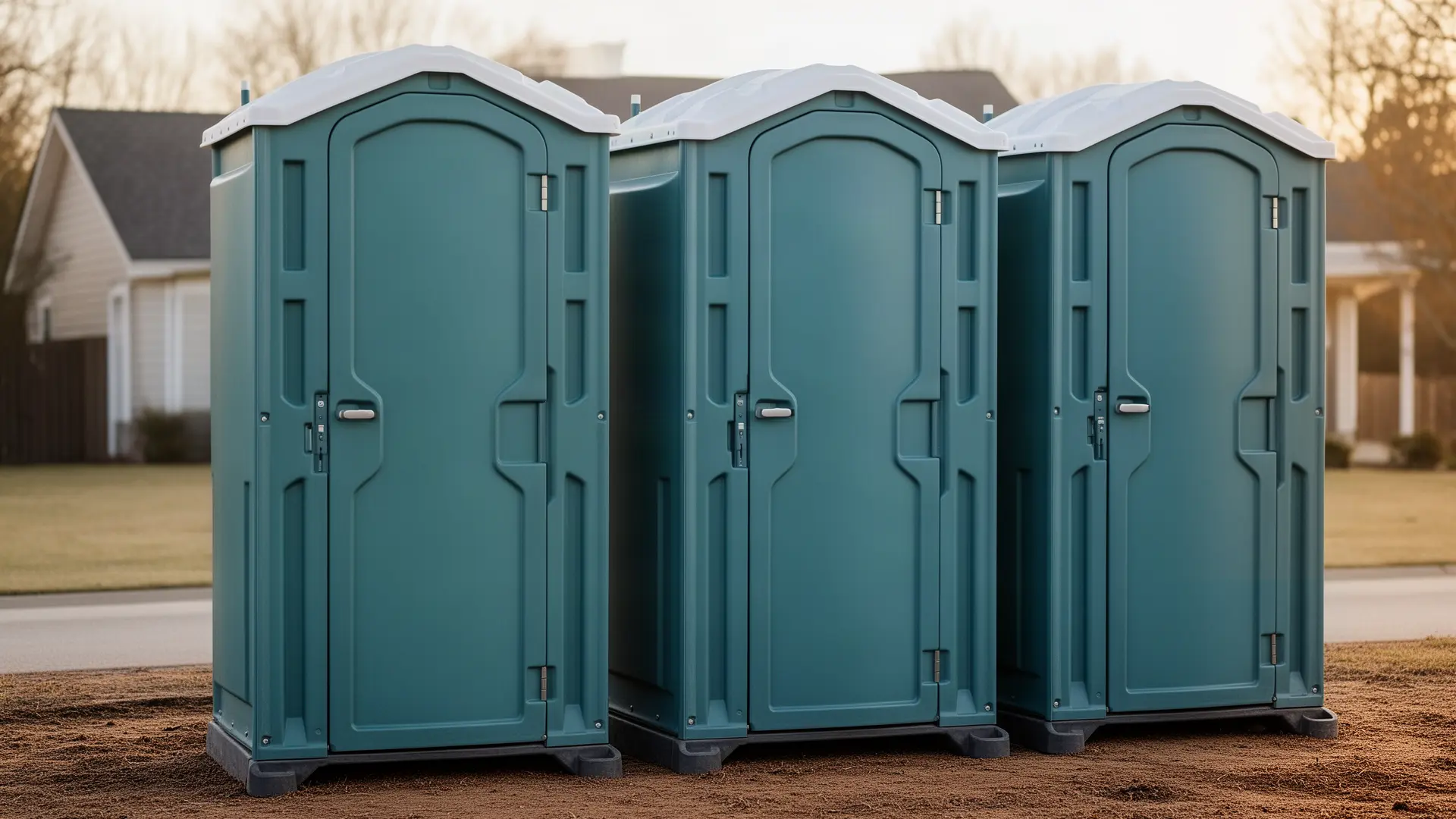 Clean porta potty unit from Asher Brothers Porta Potty Rental in Atlanta, GA